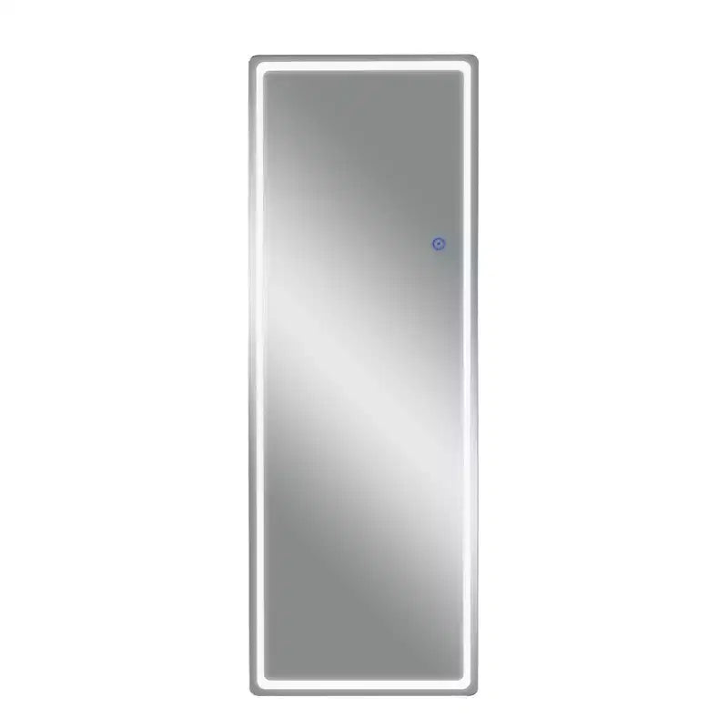 69x30 Inch Black Metal Frame Full-Length Mirror with Window Pane Design