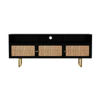 Mursley Media Cabinet with Storage - Black - SEI