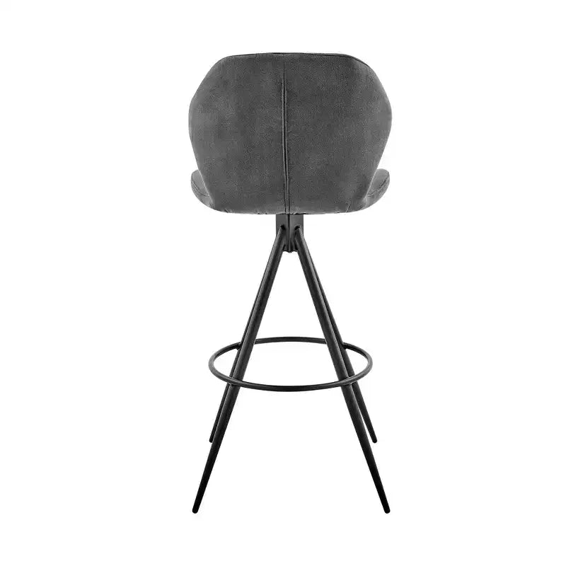 26-Inch Fabric Swivel Counter Height Bar Stool