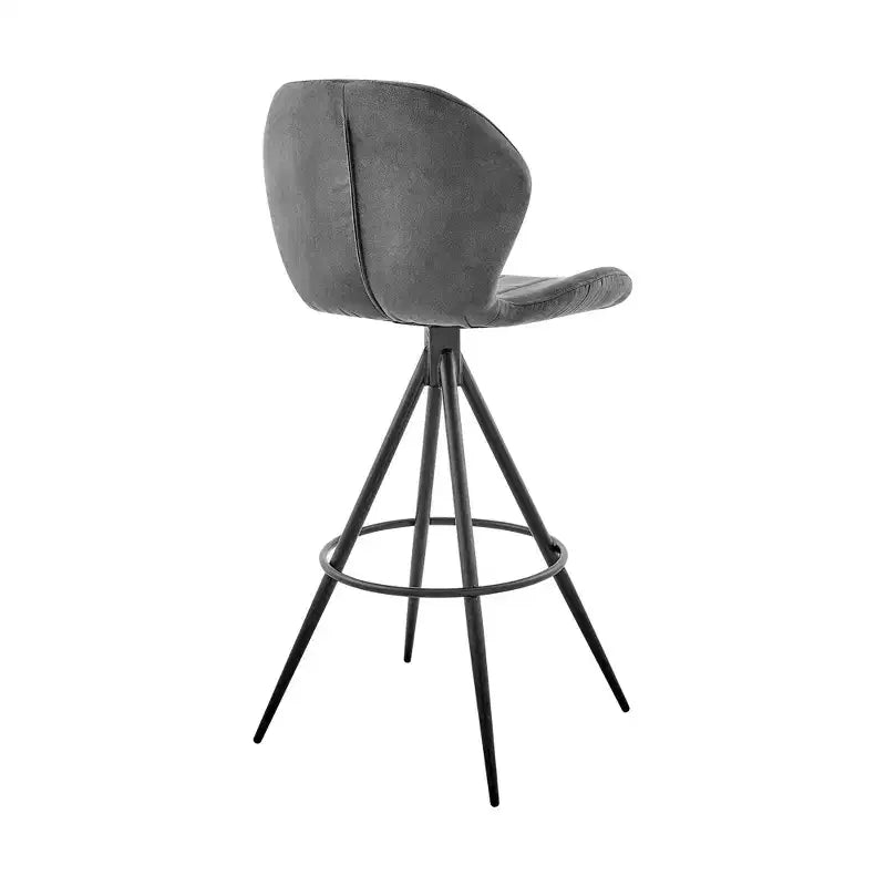 26-Inch Fabric Swivel Counter Height Bar Stool