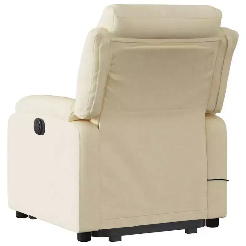 Stand-Up Massage Recliner Chair in Light Grey