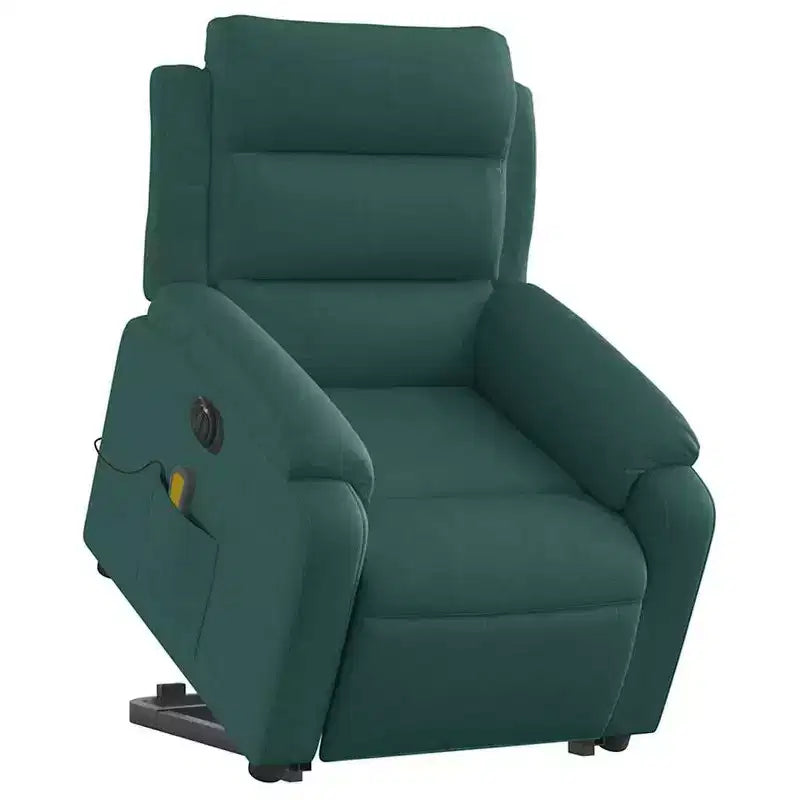Stand-Up Massage Recliner Chair in Light Grey