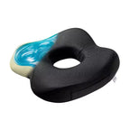 Mount-It! Office Seat Cushion, Ergonomic Chair Cushion, Memory Foam and Gel Filling, Ergonomic Cushion for Chair Car Office Desk, Back Tailbone Relief