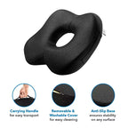 Cuscino ergonomico da ufficio con memory foam e gel